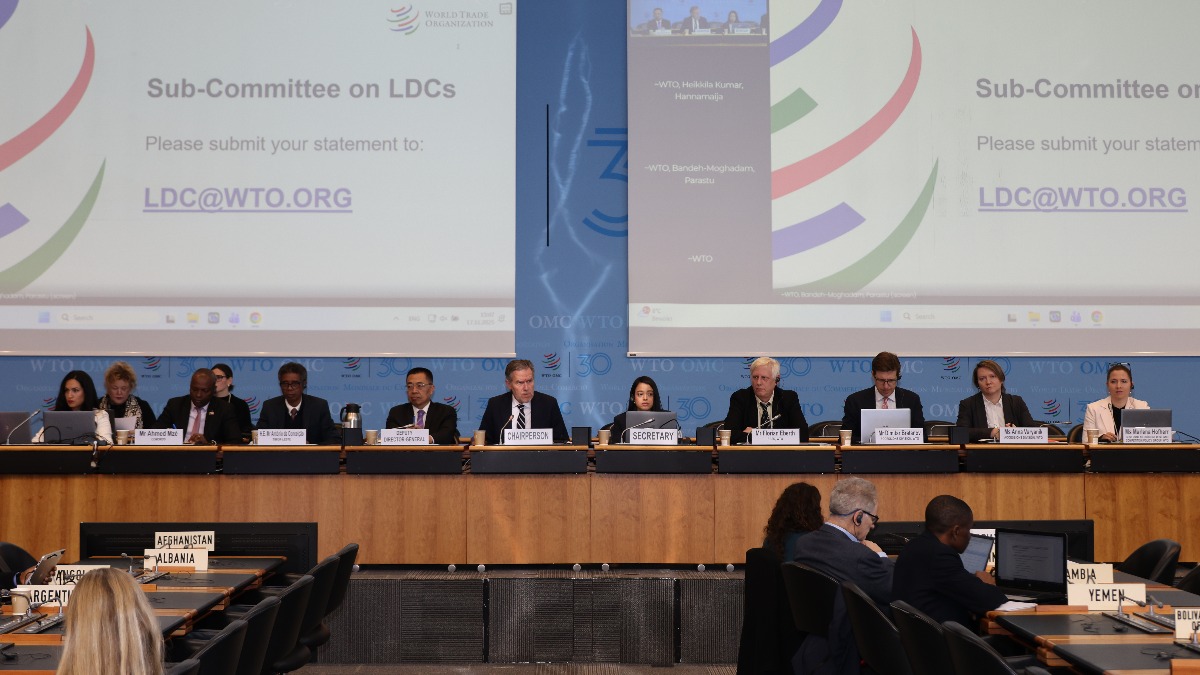 Committee reviews new submissions by WTO members and trade trends at WTO Development Week