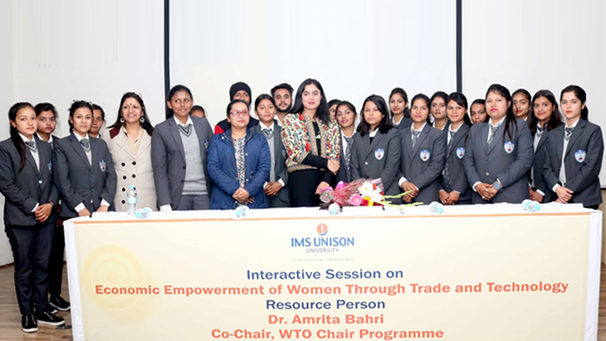 Mexico Chair participates in workshop on women’s economic empowerment in India
