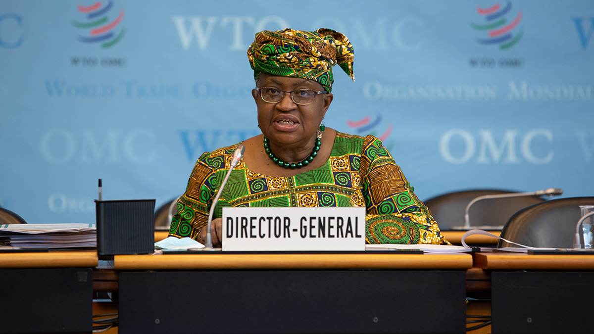 OMC | Noticias 2021 - La Directora General Okonjo-Iweala se pone inmediatamente manos a la obra