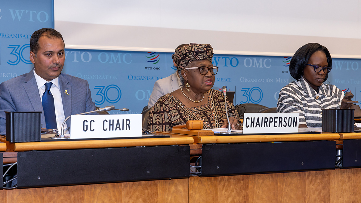DG Okonjo-Iweala welcomes calls of support for WTO, urges meaningful MC14 outcomes